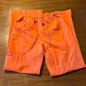 Coral Women’s Dickies Scrub Pants
